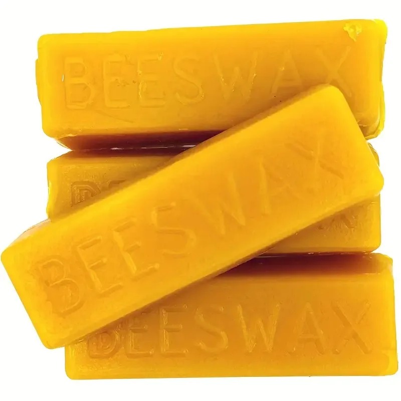 Beeswax Taper Candle - บล็อกขี้ผึ้งแท้ 3/6 ชิ้น วัสดุแว็กซ์คุณภาพสูง สำหรับงาน DIY