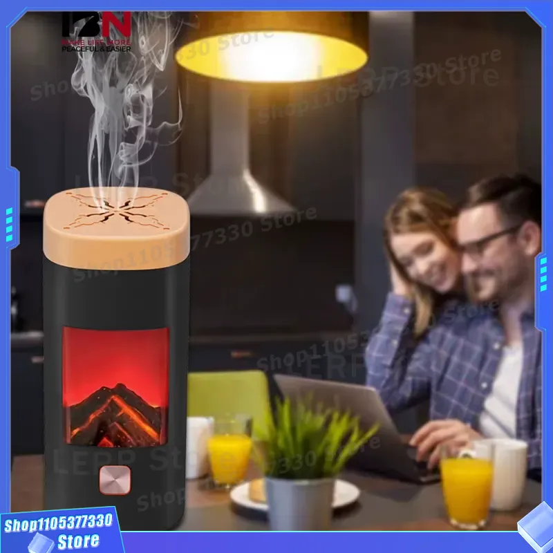 Quality Home Fragrance - เครื่องกระจายกลิ่นอโรมาเธอราพีอิเล็กทรอนิกส์อัจฉริยะ IBN ความจุขนาดใหญ่ ตัวเครื่องทำจากอะลูมิเนียมอัลลอยด์ เครื่องกระจายกลิ่นหอมอัตโนมัติสำหรับบ้าน อุปกรณ์คุณภาพสูงรุ่นใหม่