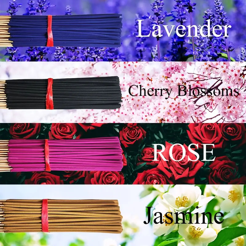 Home Fragrance Luxury - ธูปธรรมชาติ 80/200 แท่ง - ของตกแต่งบ้าน ห้องน้ำชา