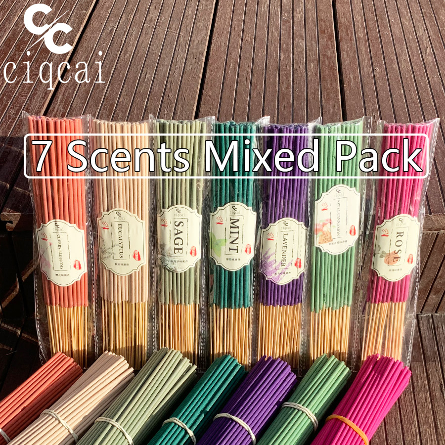 Home Fragrance Best - 【ชุดธูปหอม 7 กลิ่นขายดีที่สุด】ชุดธูปหอมพรีเมียมขนาด 22 ซม. ประกอบด้วย