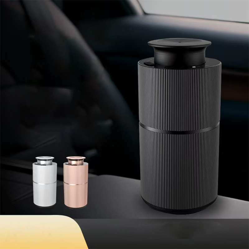 Home Fragrance Vaporizer - เครื่องกระจายกลิ่นอโรมาแบบพกพา ไร้น้ำ ใช้ในรถยนต์ บ้าน และออฟฟิศ ตัวเครื่องโลหะ