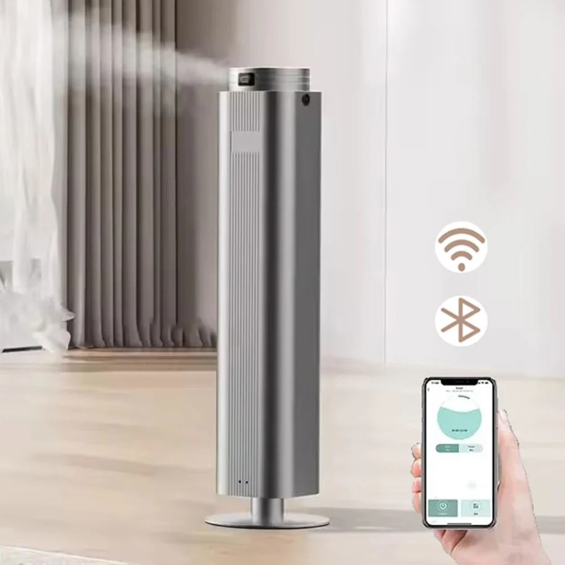 Home Fragrance Best - 【ขายดีที่สุด】เครื่องหอมอัจฉริยะสำหรับบ้าน 500ML เครื่องกระจายน้ำมันหอมระเหยแบบไร้น้ำ WIFI และบลูทูธรีโมทคอนโทรลกลิ่นหอม