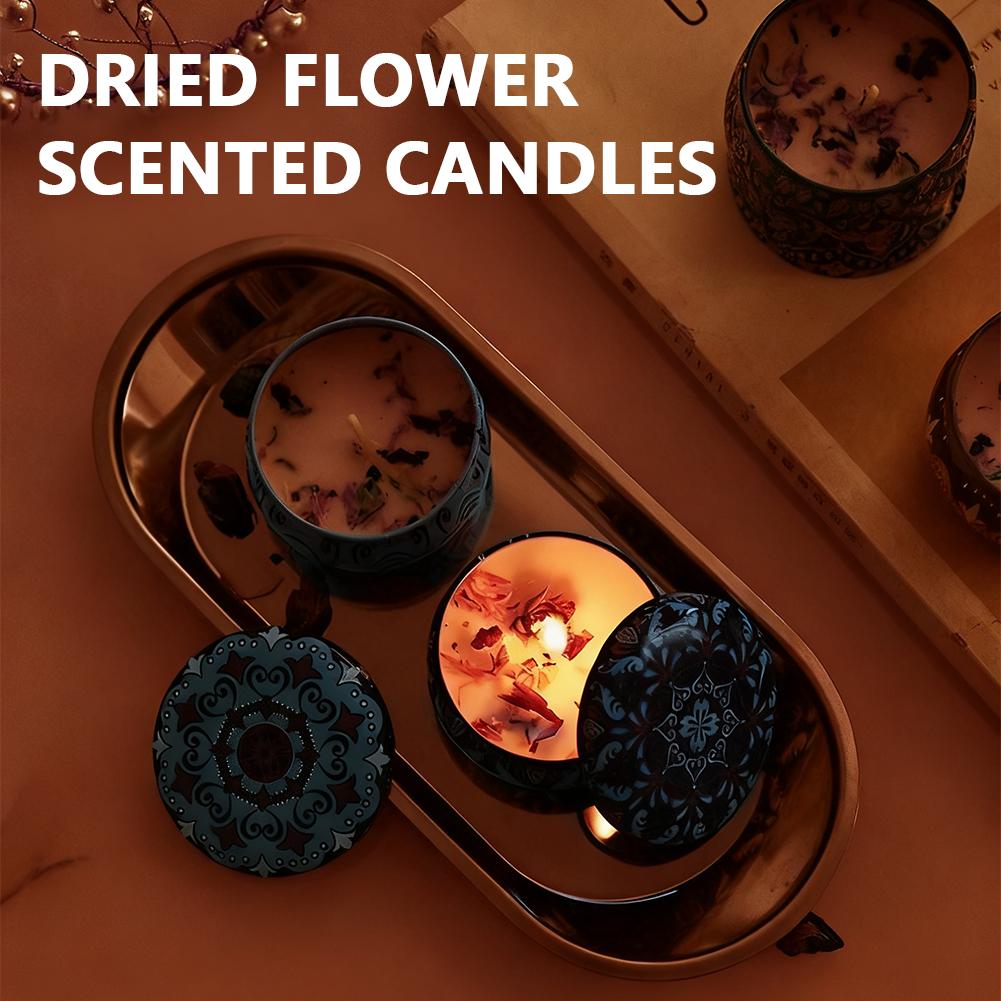 เทียนหอมอโรมา กลิ่นดอกไม้ เทีย - Home Fragrance Jar บทวิจารณ์และราคา