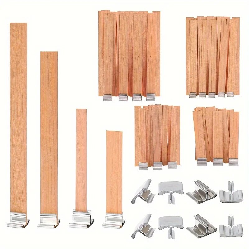 30pcs คุณภาพสูงไม้เทียน Wick พ - Beeswax Taper Candle บทวิจารณ์และราคา