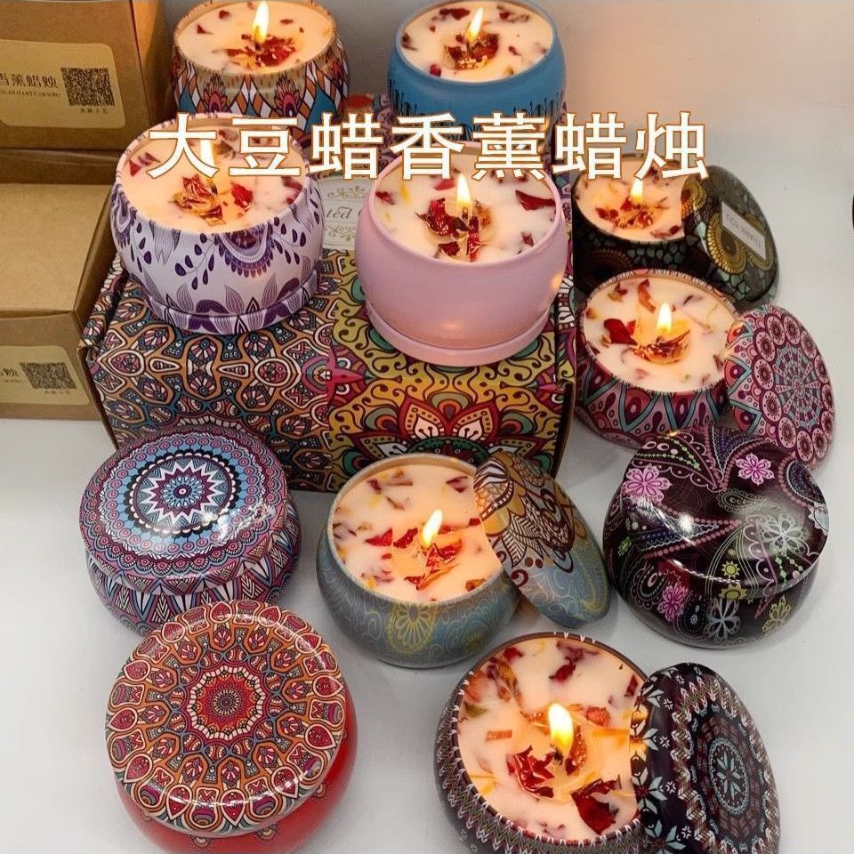 เทียนหอมกลิ่นดอกไม้ในกระป๋องวิ - Home Fragrance Jar บทวิจารณ์และราคา