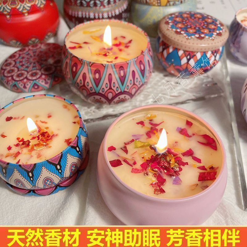 เทียนหอมกลิ่นดอกไม้ในกระป๋องวิ - Home Fragrance Jar บทวิจารณ์และราคา