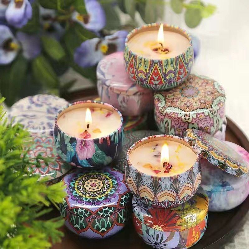เทียนหอมกลิ่นดอกไม้ในกระป๋องวิ - Home Fragrance Jar บทวิจารณ์และราคา