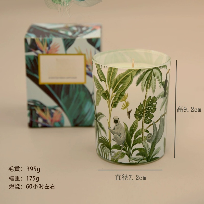 เทียนหอมกลิ่นถั่วเหลืองในขวดแก - Home Fragrance Jar บทวิจารณ์และราคา