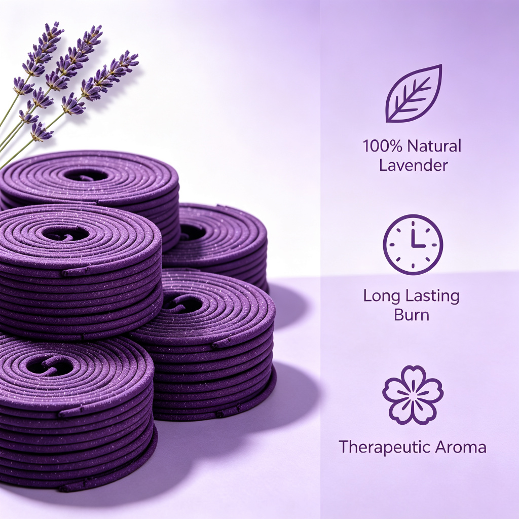 ธูปลาเวนเดอร์คุณภาพสูง กลิ่นหอ - Home Fragrance Luxury บทวิจารณ์และราคา