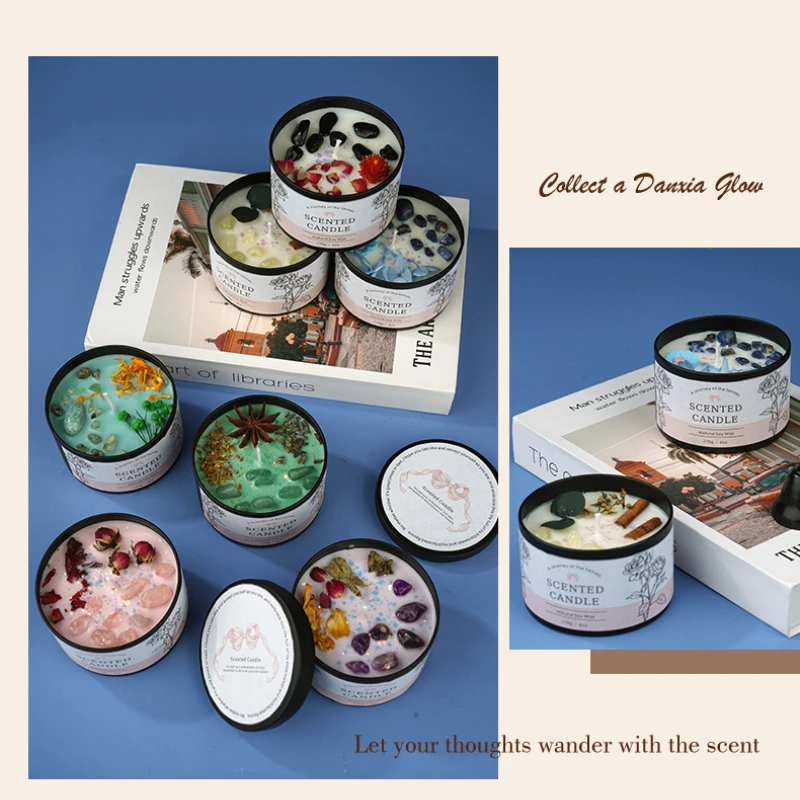 เทียนอโรมาคริสตัลสร้างสรรค์ 6  - Home Fragrance Jar บทวิจารณ์และราคา