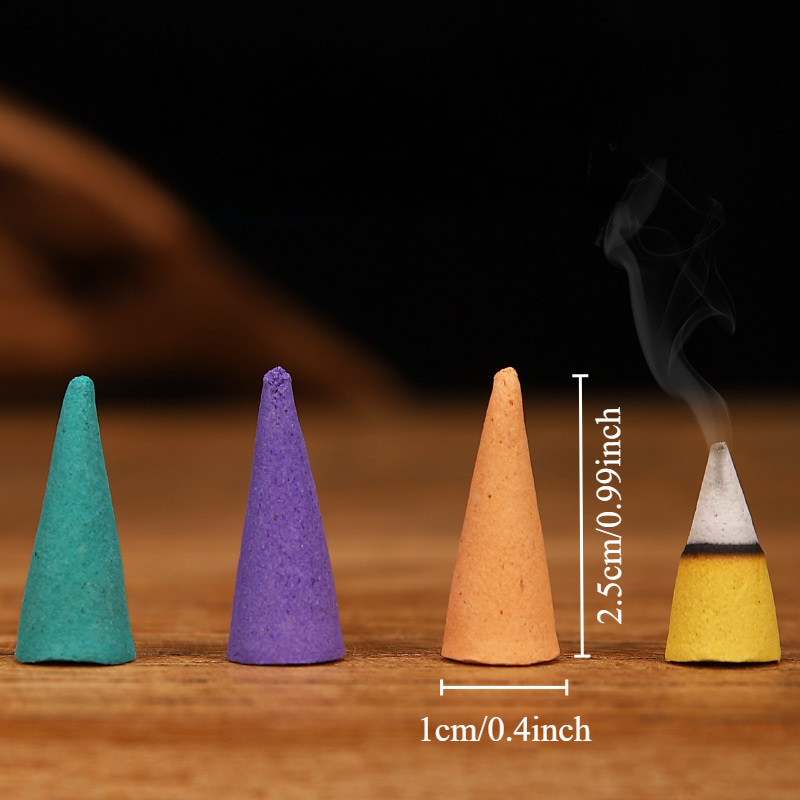60 ชิ้นธูปหอม Cones ความวิตกกั - Home Fragrance Luxury บทวิจารณ์และราคา