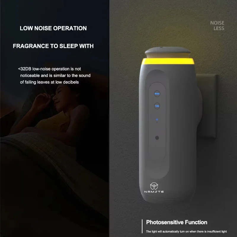 NAMASTE แบบพกพาสมาร์ท Diffuser - Home Fragrance Vaporizer บทวิจารณ์และราคา