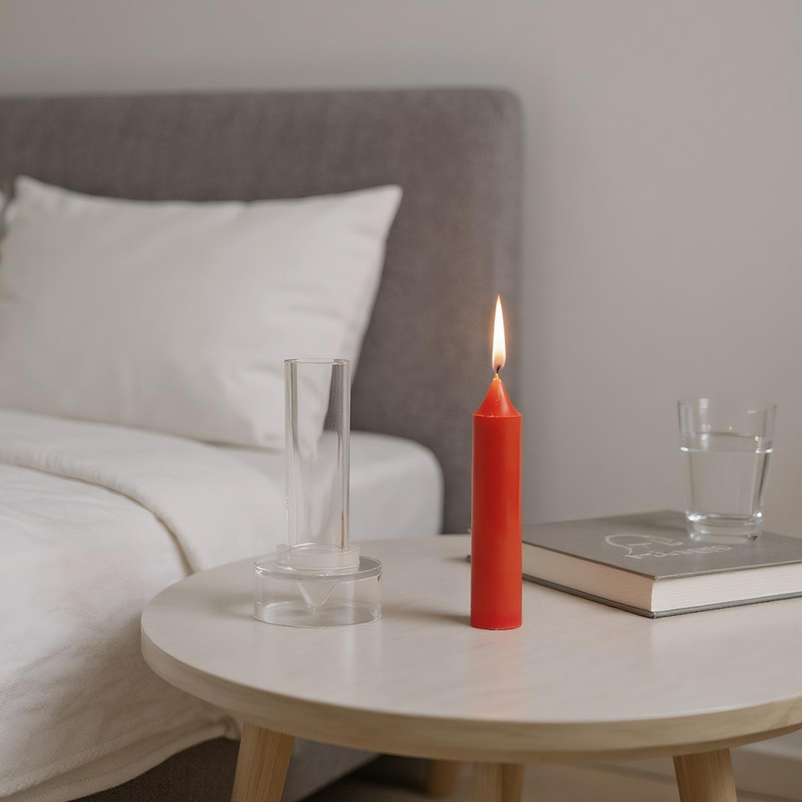 แม่พิมพ์เทียนทรงกรวย ทำจากขี้ผ - Beeswax Taper Candle บทวิจารณ์และราคา