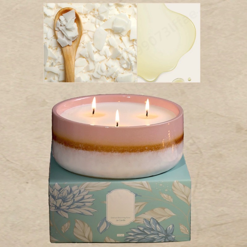 เทียนหอมในโถเซรามิกขนาดใหญ่ กล - Home Fragrance Jar บทวิจารณ์และราคา