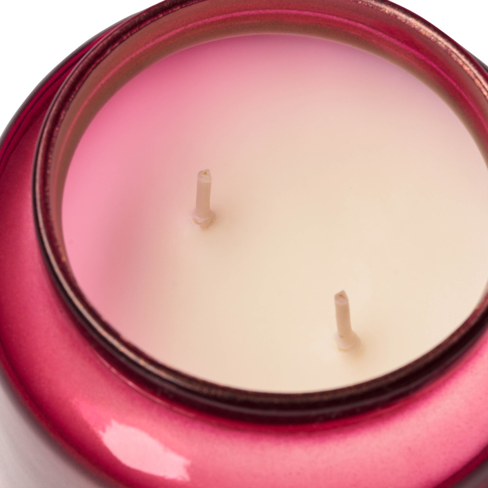 เทียนหอมในโถแก้วสีแดง ฝาสีทอง  - Home Fragrance Jar บทวิจารณ์และราคา